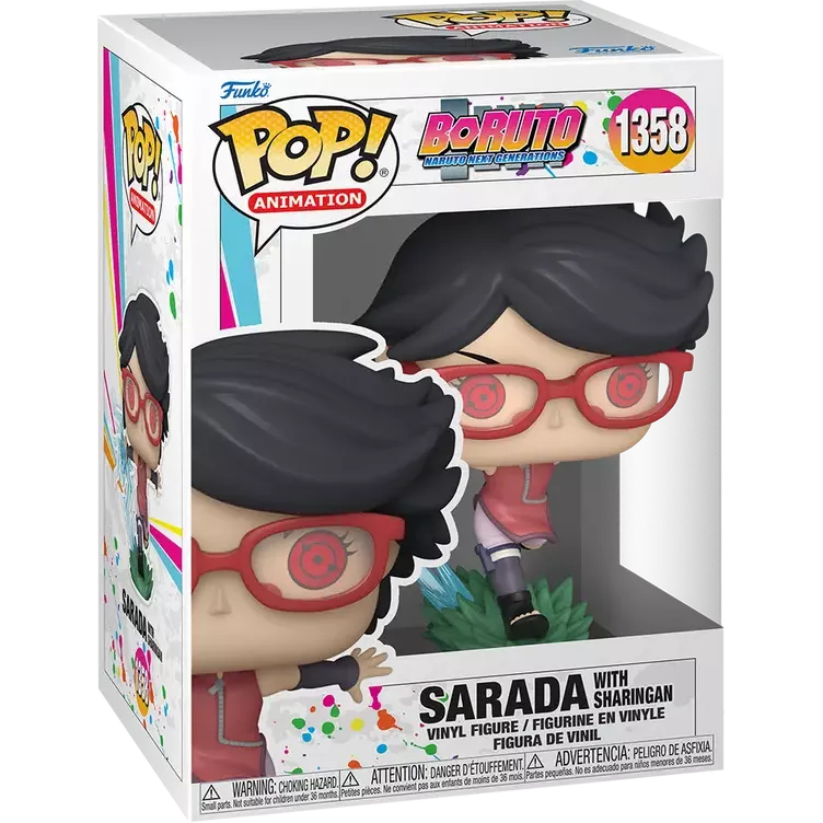Sarada with Sharingan Box