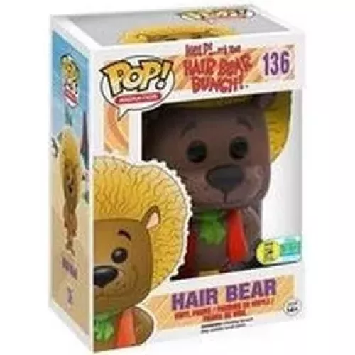 Funko Pop! Hair Bear #136 Help!... It's the Hair Bear Bunch! Box
