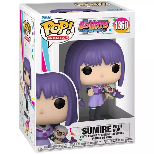 Funko Pop! Sumire with Nue #1360 Boruto Naruto Next Generations Box