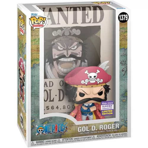 Funko Pop! Gol D. Roger #1379 One Piece Animation Vinyl Figure Box
