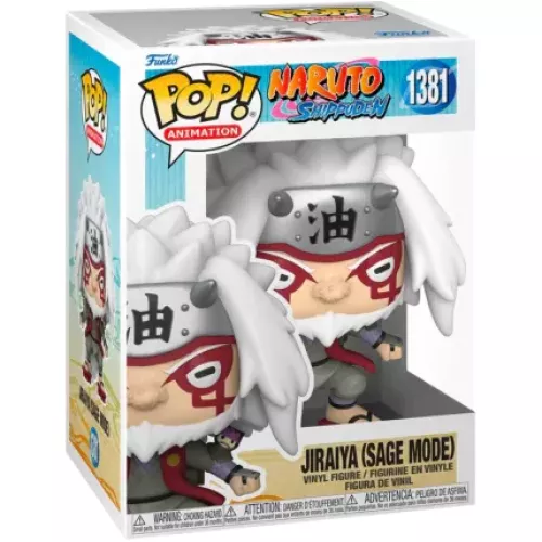 Funko Pop! Jiraiya (Sage Mode) #1381 Naruto Shippuden Box
