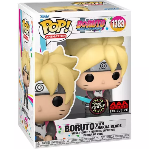 Funko Pop! Boruto with Chakra Blade #1383 Chase Glows in the Dark Box