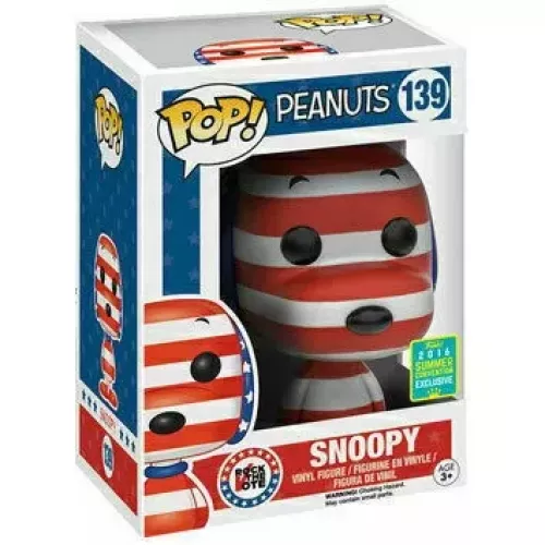 Funko Pop! Patriotic Snoopy #139 Peanuts Animation Box
