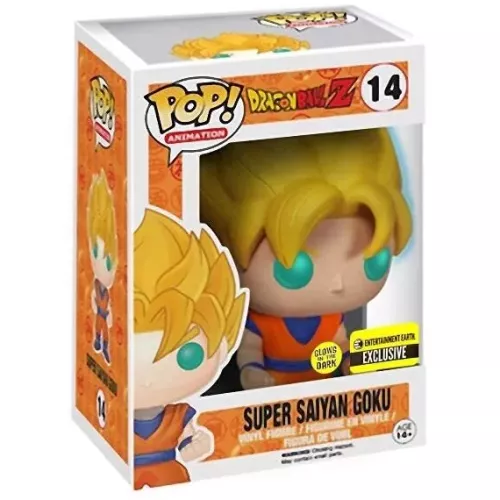 Funko Pop! Super Saiyan Goku #14 Glows in the Dark Box