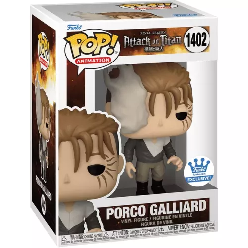 Funko Pop! Porco Galliard #1402 Attack on Titan Final Season Box