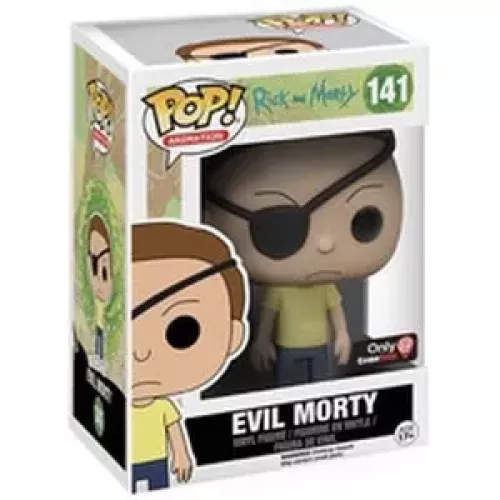 Funko Pop! Evil Morty #141 Rick and Morty Animation Box