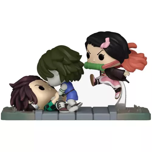 Funko Pop! Tanjiro & Nezuko vs. Temple Demon #1419