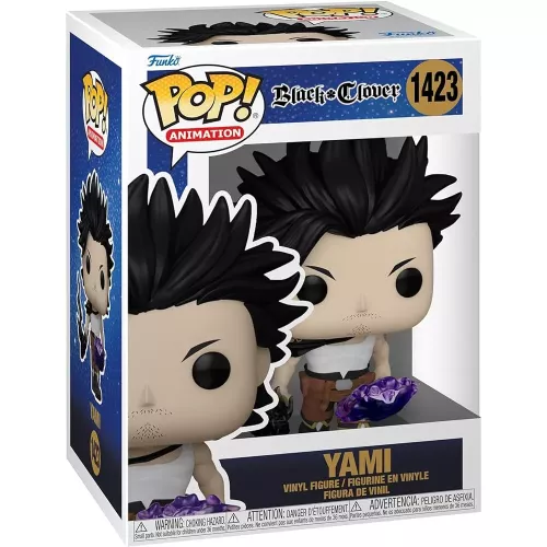 Funko Pop! Yami #1423 Black Clover Animation Vinyl Figure Box