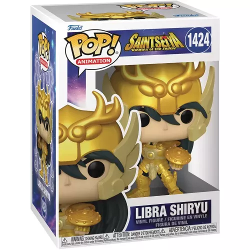 Funko Pop! Libra Shiryu #1424 Saint Seiya: Knights of the Zodiac Box
