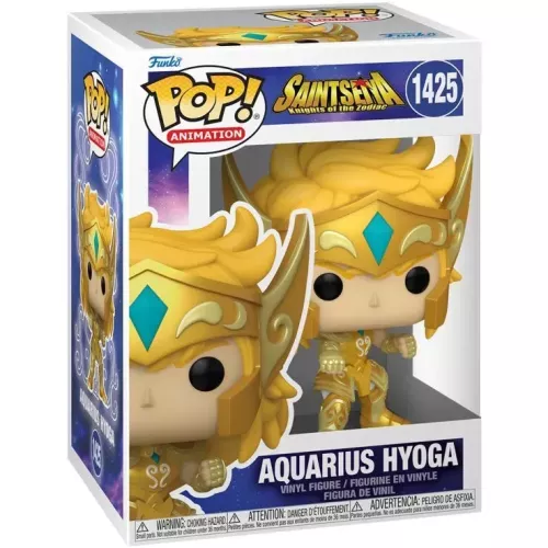 Funko Pop! Aquarius Hyoga #1425 Saint Seiya: Knights of the Zodiac Box