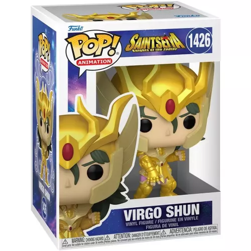 Funko Pop! Virgo Shun #1426 Saint Seiya: Knights of the Zodiac Box
