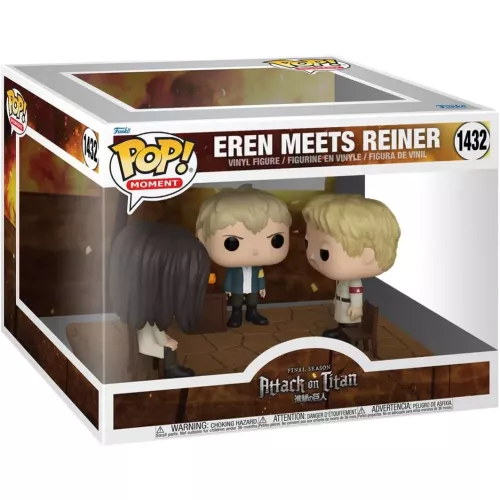Funko Pop! Eren Meets Reiner #1432 Attack on Titan Final Season Box