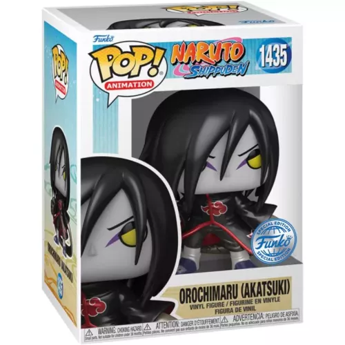 Funko Pop! Orochimaru (Akatsuki) #1435 Metallic Naruto Shippuden Box