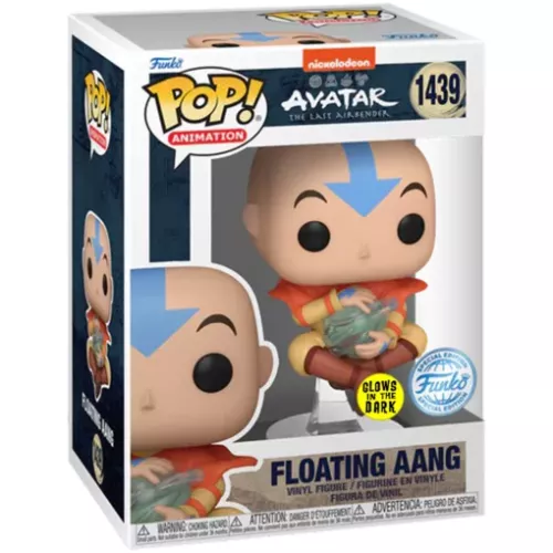 Funko Pop! Floating Aang #1439 Glows in the Dark Nickelodeon Avatar The Last Airbender Box
