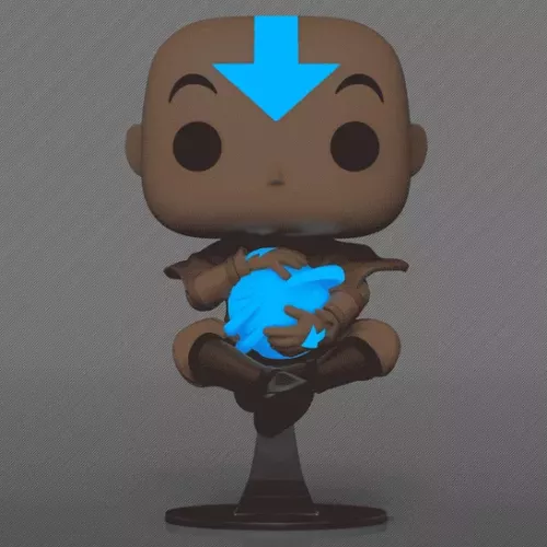 Funko Pop! Floating Aang #1439 Glows in the Dark Nickelodeon Avatar The Last Airbender