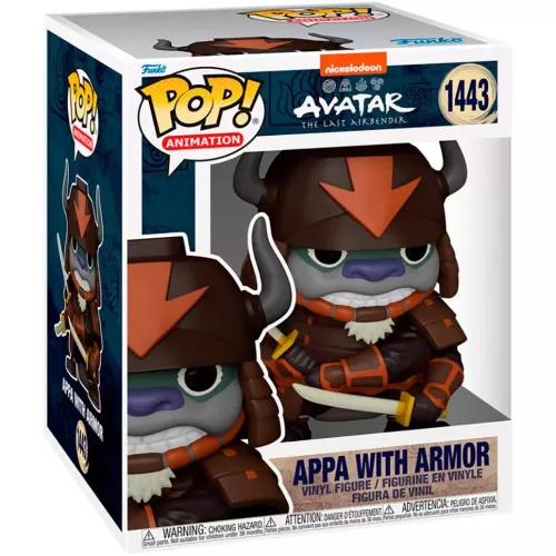 Funko Pop! Appa with Armor #1443 6 Inch Nickelodeon Avatar The Last Airbender Box