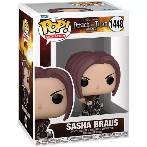 Funko Pop! Sasha Braus #1448 Attack on Titan Final Season Box