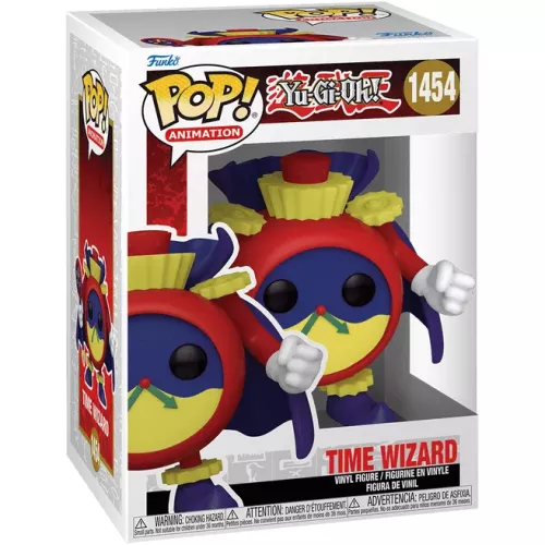 Funko Pop! Time Wizard #1454 Yu-Gi-Oh! Animation Vinyl Figure Box