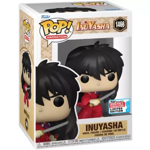 Funko Pop! Inuyasha #1466 Human Animation Vinyl Figure Box