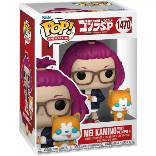 Funko Pop! Mei Kamino With Pelops II #1470 Godzilla Singular Point Box