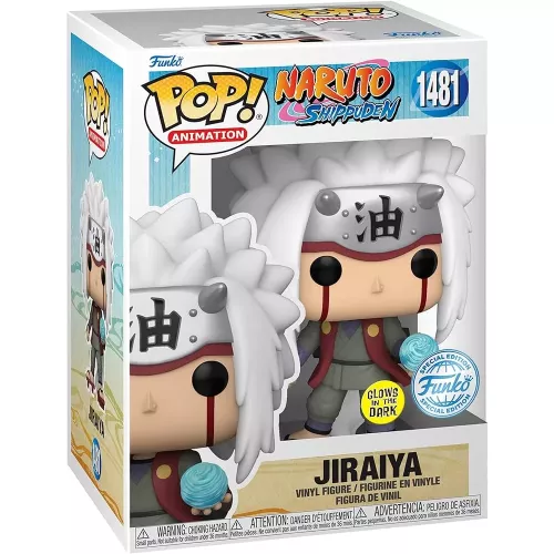 Funko Pop! Jiraiya #1481 Glows in the Dark Naruto Shippuden Box