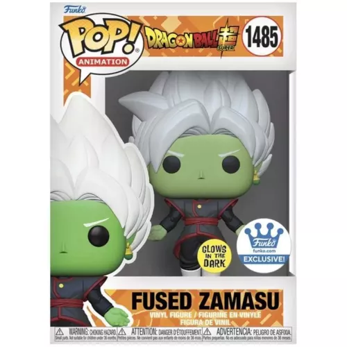 Funko Pop! Fused Zamasu #1485 Glows in the Dark Dragon Ball Super Box