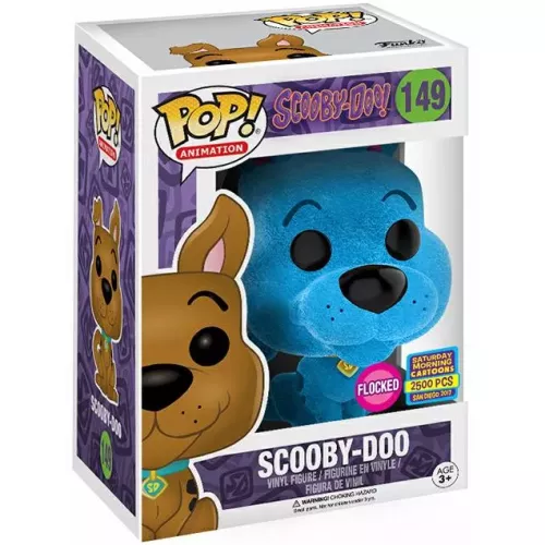 Funko Pop! Scooby-Doo #149 Blue Flocked Scooby-Doo! Box