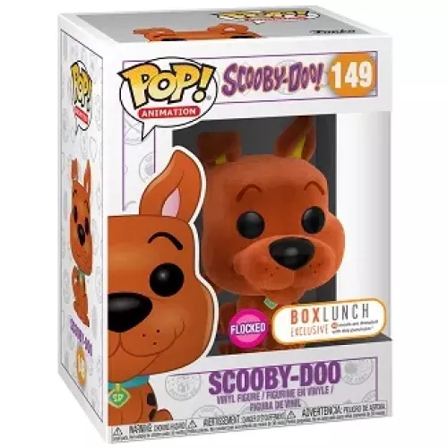 Funko Pop! Scooby-Doo #149 Orange Flocked Scooby-Doo! Box
