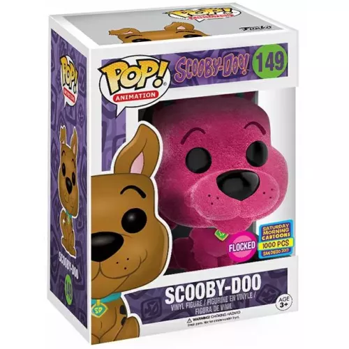 Funko Pop! Scooby-Doo #149 Pink Flocked Scooby-Doo! Box