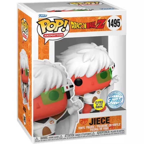 Funko Pop! Jiece #1495 Glows in the Dark Dragon Ball Z Box