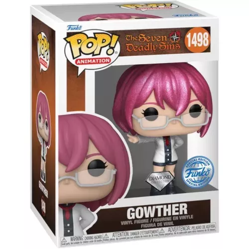 Funko Pop! Gowther #1498 Diamond Collection The Seven Deadly Sins Box
