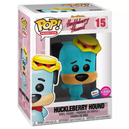Funko Pop! Huckleberry Hound #15 Flocked Hanna-Barbera Huckleberry Hound Box