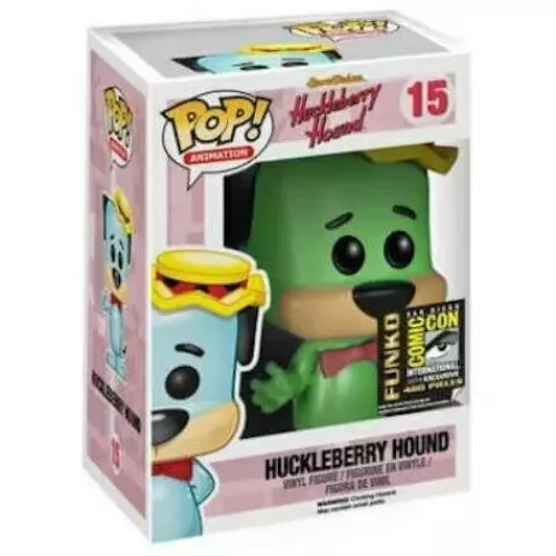 Funko Pop! Huckleberry Hound #15 Green Hanna-Barbera Huckleberry Hound Box