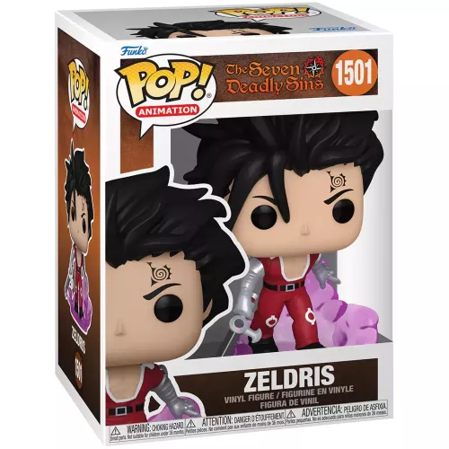 Funko Pop! Zeldris #1501 The Seven Deadly Sins Animation Box
