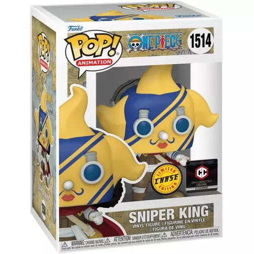 Funko Pop! Sniper King #1514 Slingshot Chase One Piece Box