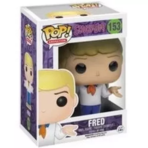 Funko Pop! Fred #153 Scooby-Doo! Animation Vinyl Figure Box