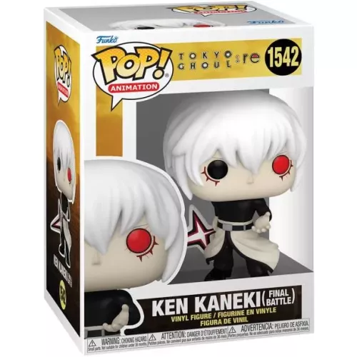 Funko Pop! Ken Kaneki (Final Battle) #1542 Tokyo Ghoul: re Box