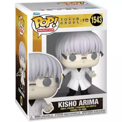 Funko Pop! Kisho Arima #1543 Tokyo Ghoul: re Animation Box