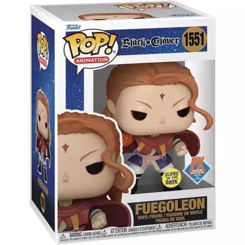 Funko Pop! Fuegoleon #1551 with Flame Arm Glows in the Dark Box