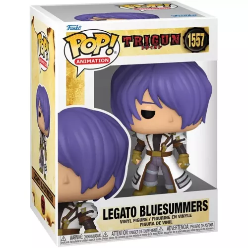 Funko Pop! Legato Bluesummers #1557 Trigun Animation Box