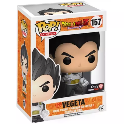 Funko Pop! Vegeta Black #157 Dragon Ball Z Resurrection 'F' Box