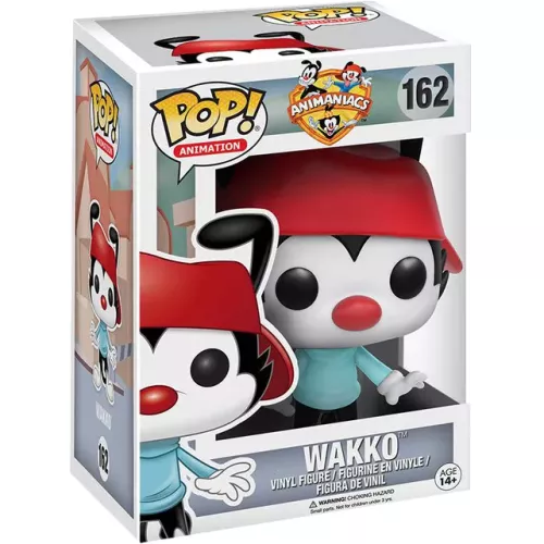 Funko Pop! Wakko #162 Animaniacs Animation Vinyl Figure Box