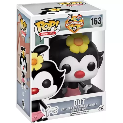 Funko Pop! Dot #163 Animaniacs Animation Vinyl Figure Box