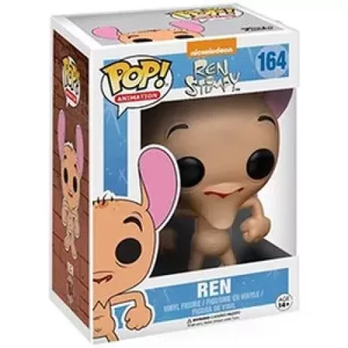 Funko Pop! Ren #164 Ren and Stimpy Animation Vinyl Figure Box