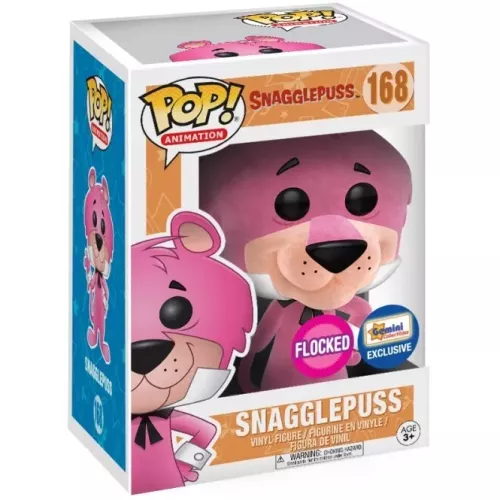 Funko Pop! Snagglepuss #168 Flocked Animation Vinyl Figure Box
