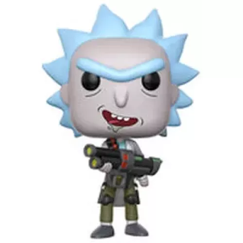 Funko Pop! Weaponized Rick #172 Open Mouth Chase Rick and Morty