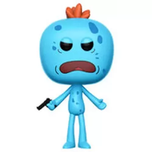 Funko Pop! Mr. Meeseeks #174 Angry With Gun Chase Rick and Morty