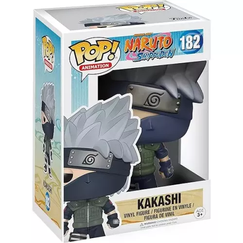 Funko Pop! Kakashi #182 Shonen Jump Naruto Shippuden Box