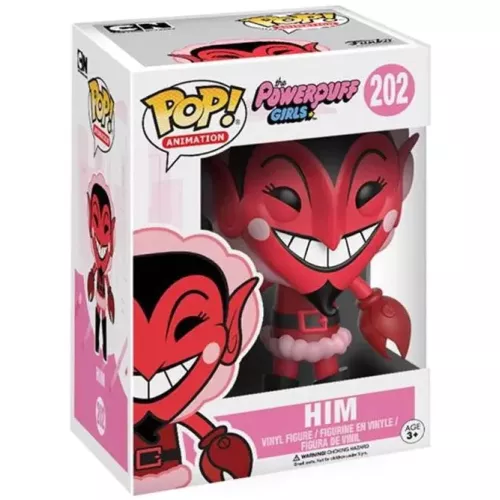Funko Pop! Him #202 The Powerpuff Girls Animation Vinyl Figure Box