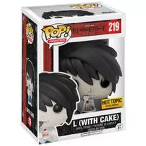 Funko Pop! L (with Cake) #219 Shonen Jump Death Note Box